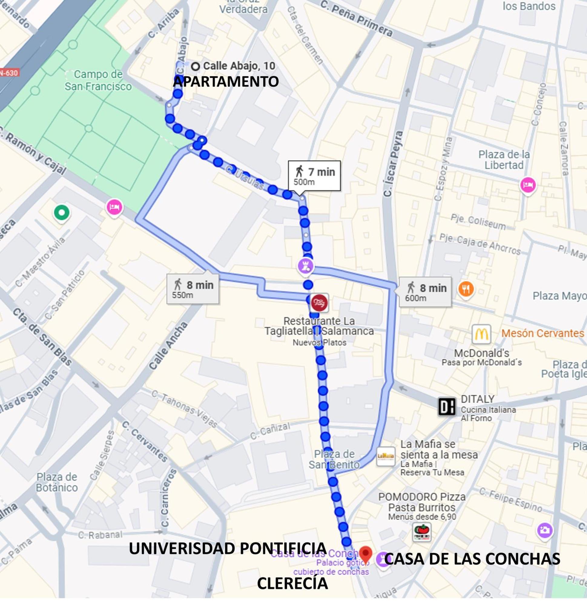 Alojamiento Abajo10 Centro Universidad By Keyhom Salamanca Bagian luar foto